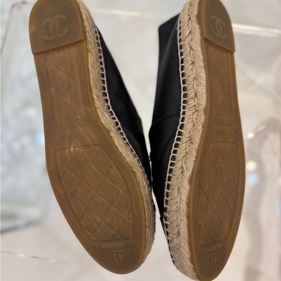 Chanel Leather Espadrilles Size 41 - Picture 9 of 9